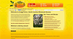 Desktop Screenshot of graggfarmsandnursery.com